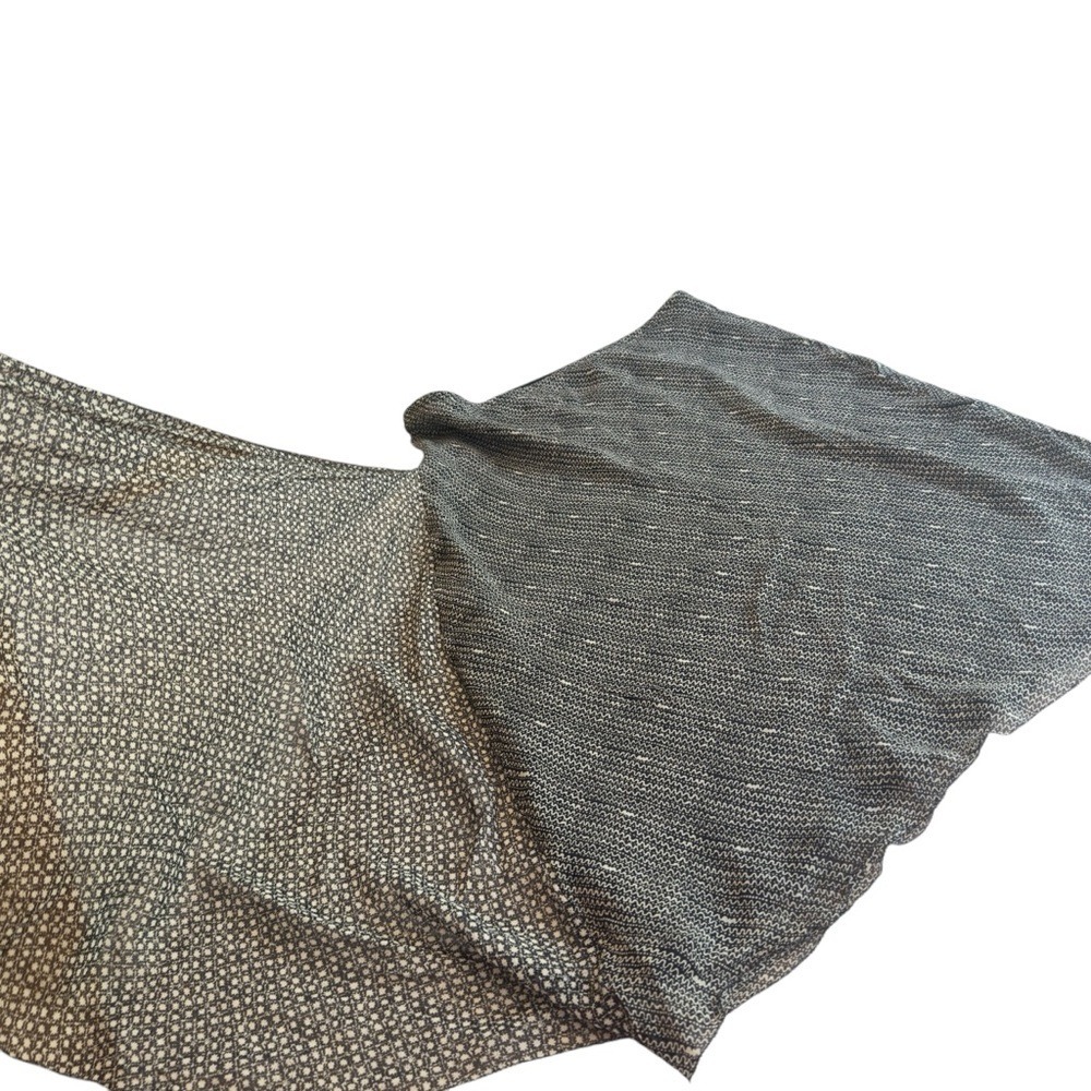 Max Studio 100% Silk Asymmetrical Midi Skirt High Low Satin Neutral Small in EUC - Picture 10 of 15